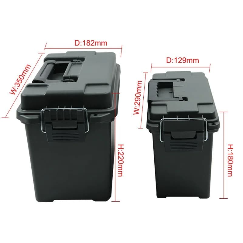 Munitionskoffer, Patronenbox und Munitionsbox 30ammo maße