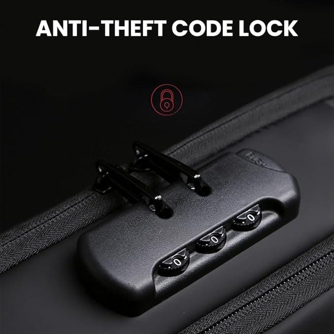 Brusttasche Herren, Diebstahlsichere tasche mit einem schloss