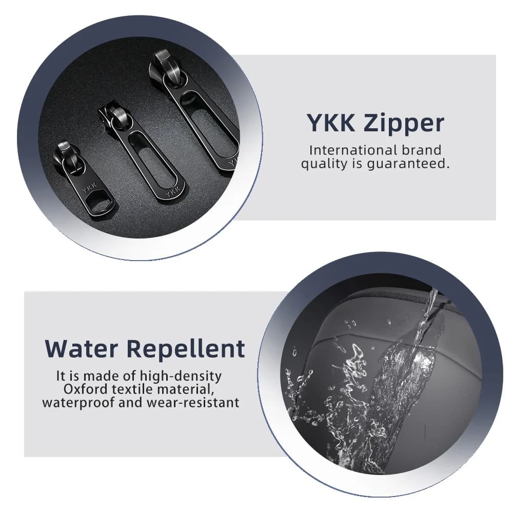 Laptoptasche mit Rucksackfunktion, Laptop Rucksack 17 Zoll stoff details