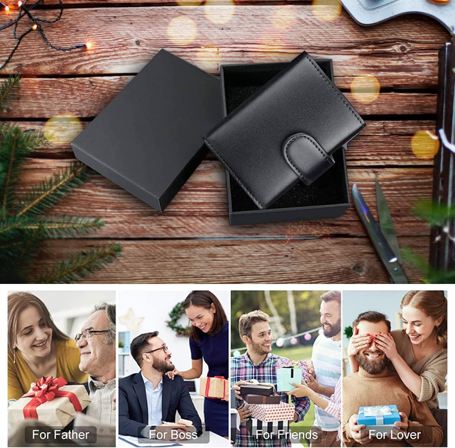 RFID Geldbörse für Herren mit Münzfach Bild 8