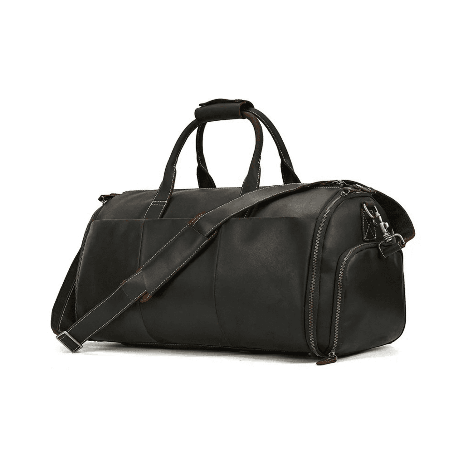 Faltbare Leder-Anzugtasche & Weekender: Ihr Anzug bleibt knitterfrei, Ihr Auftritt professionell Bild 0