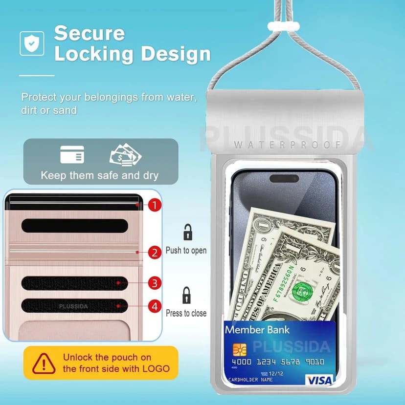 Doppelverschluss-System Detail