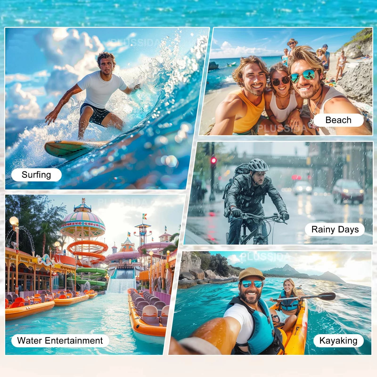 Touchscreen-Bedienung durch Folie