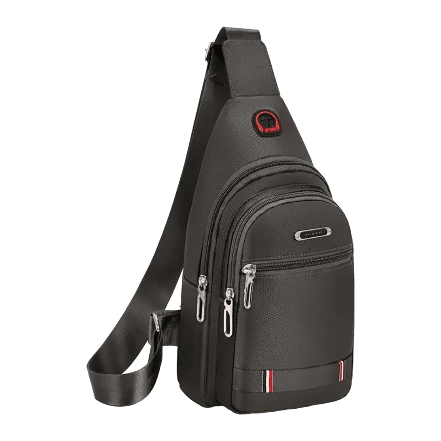 Sling Bag Herren Crossbody - Grau