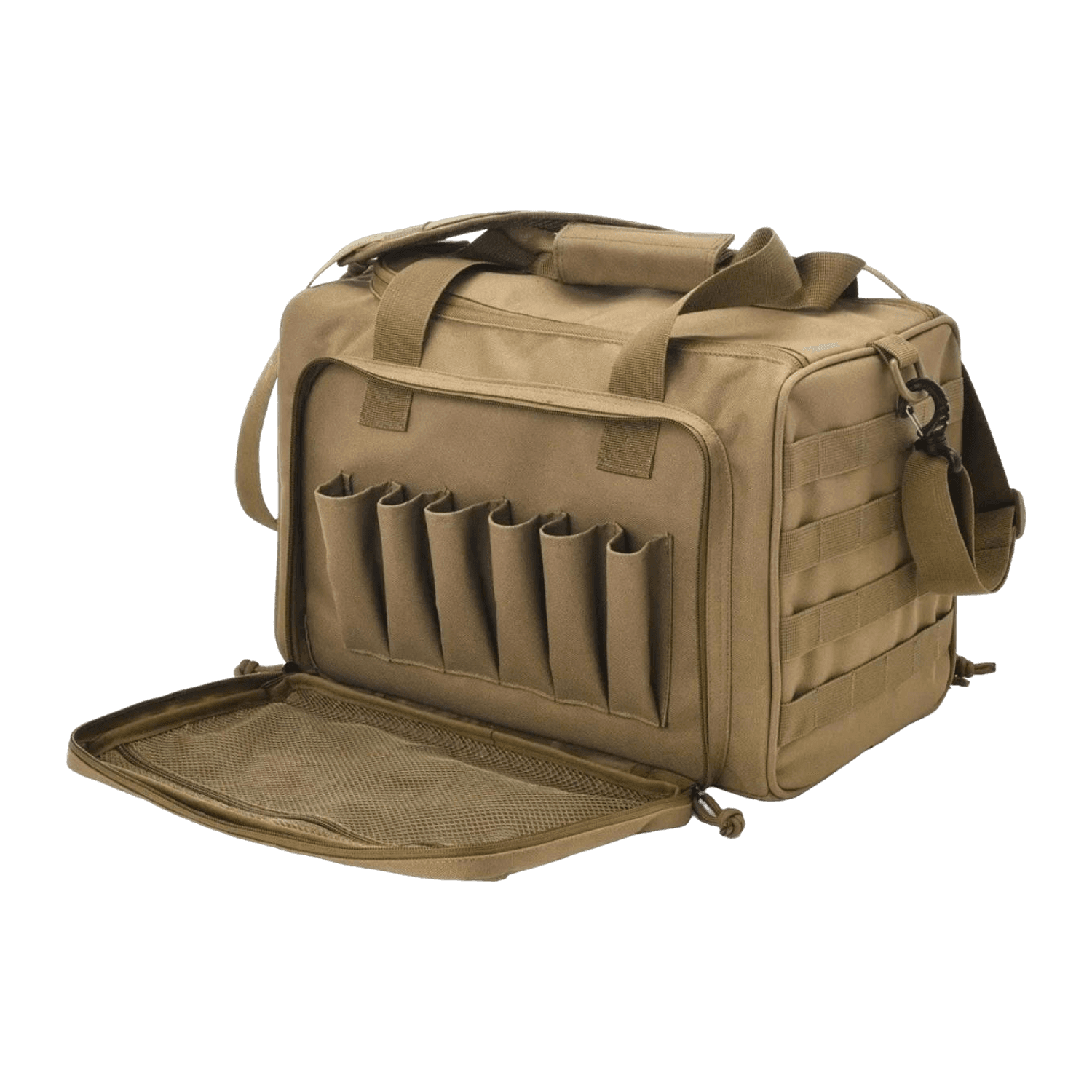 Taktische Schießstandtasche für Kurzwaffen: Deine komplette Ausrüstung sicher & organisiert an einem Ort Bild 0