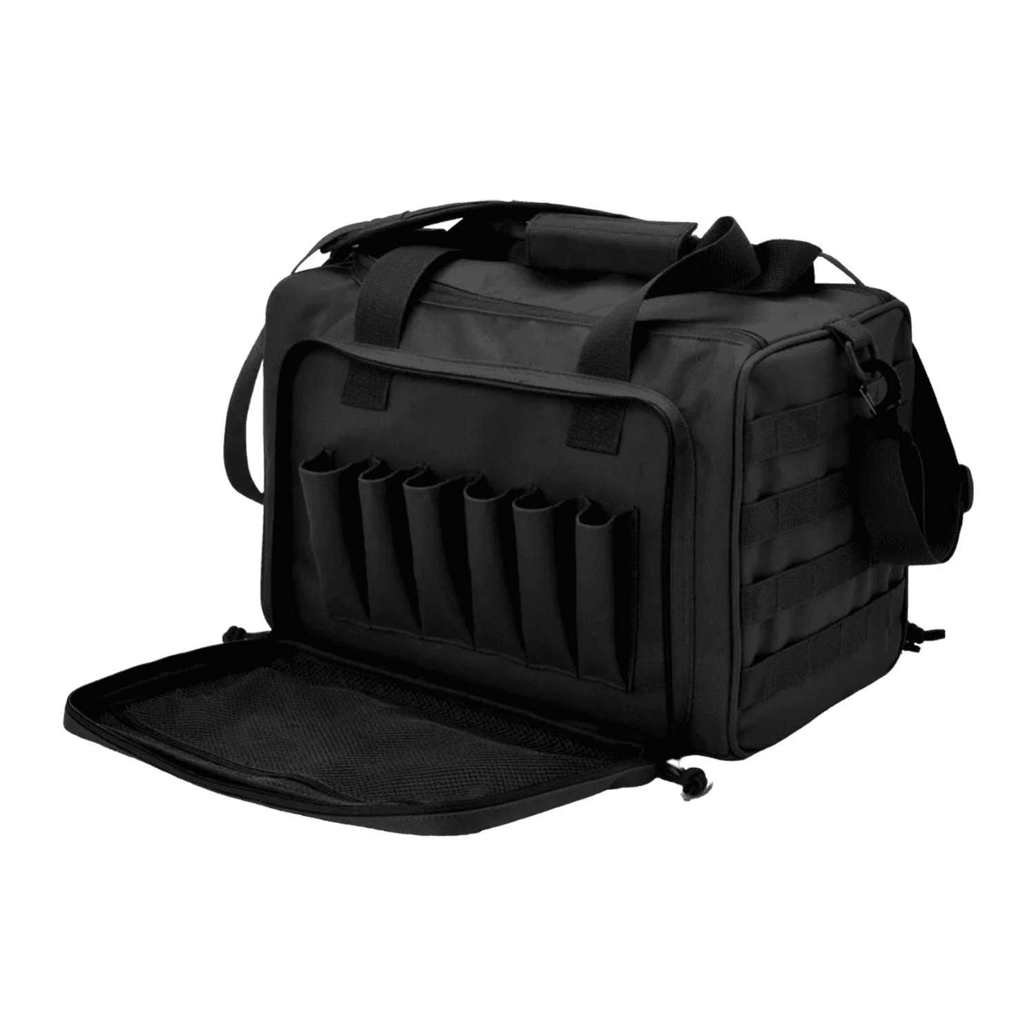 Taktische Schießstandtasche für Kurzwaffen: Deine komplette Ausrüstung sicher & organisiert an einem Ort