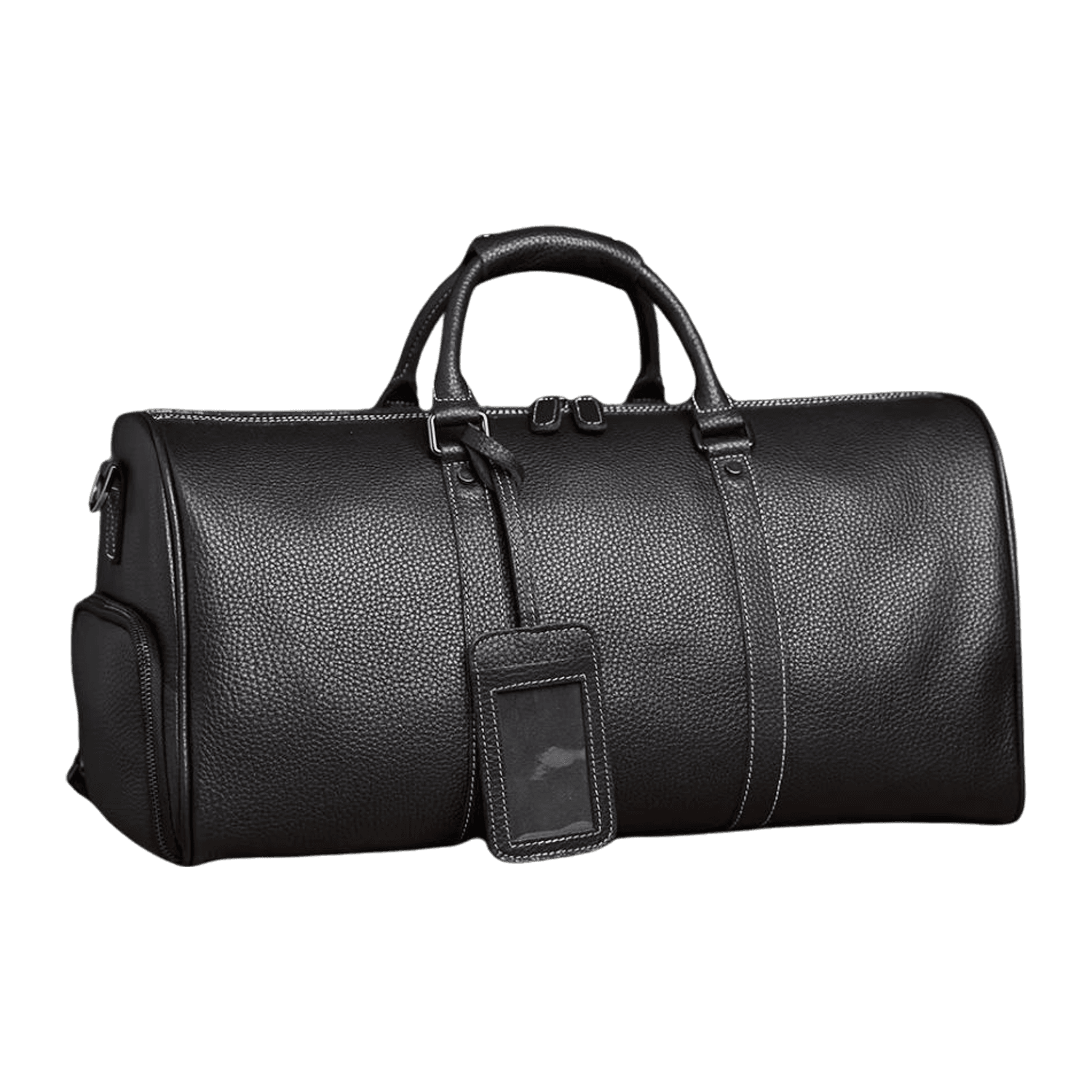 Vintage Herren Reisetasche aus echtem Leder - Großer Weekender mit Schuhfach & Laptopfach Bild 0