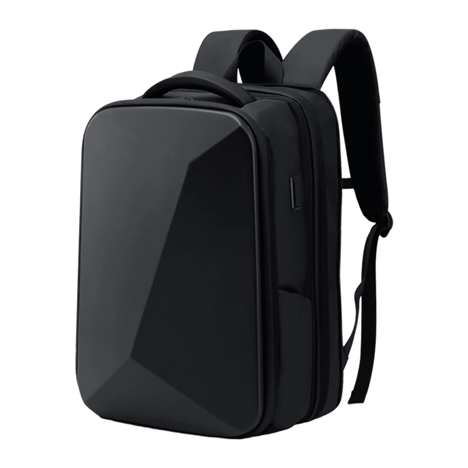 Laptop-Rucksack mit Zahlenschloss, Ausführung Doppelfach, Vorderansicht