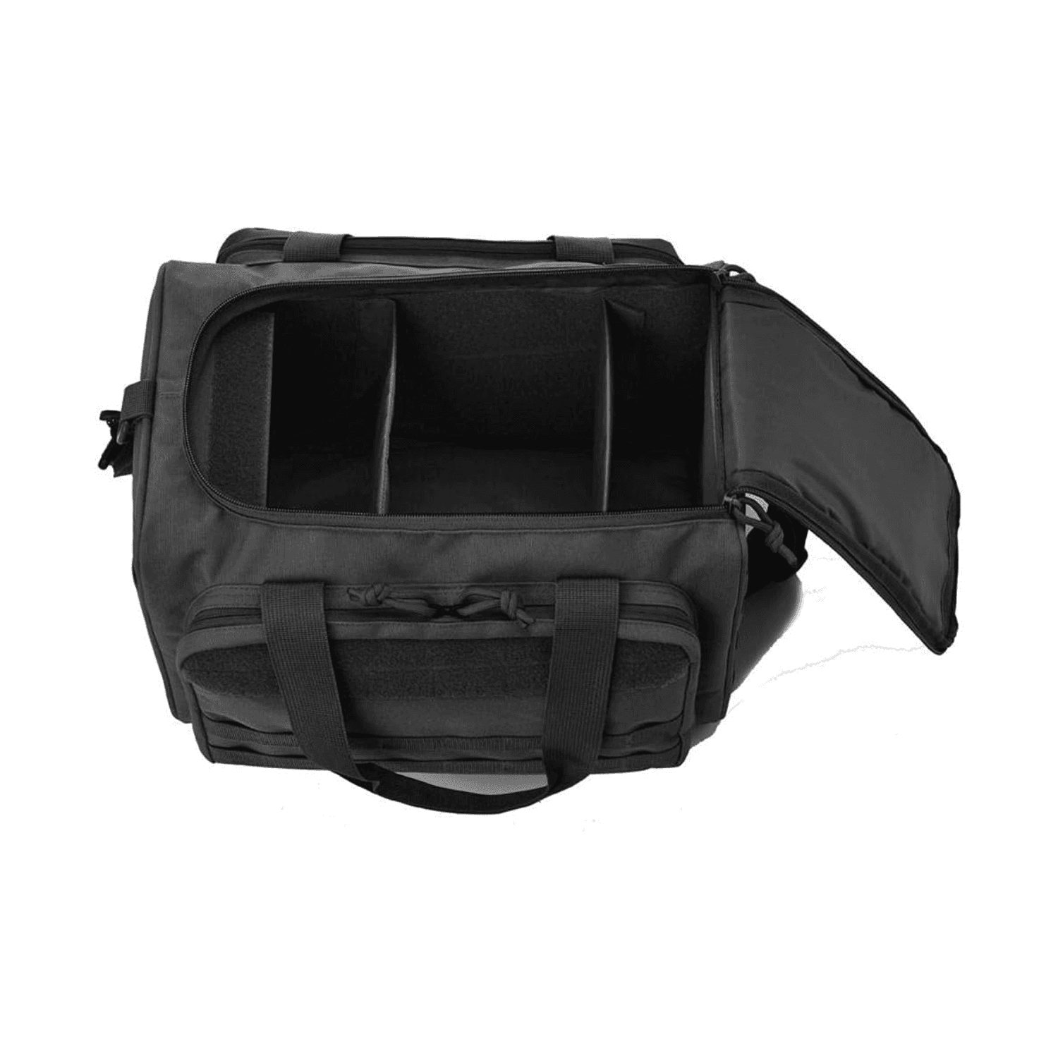 Waffentasche für Kurzwaffen schwarz innen