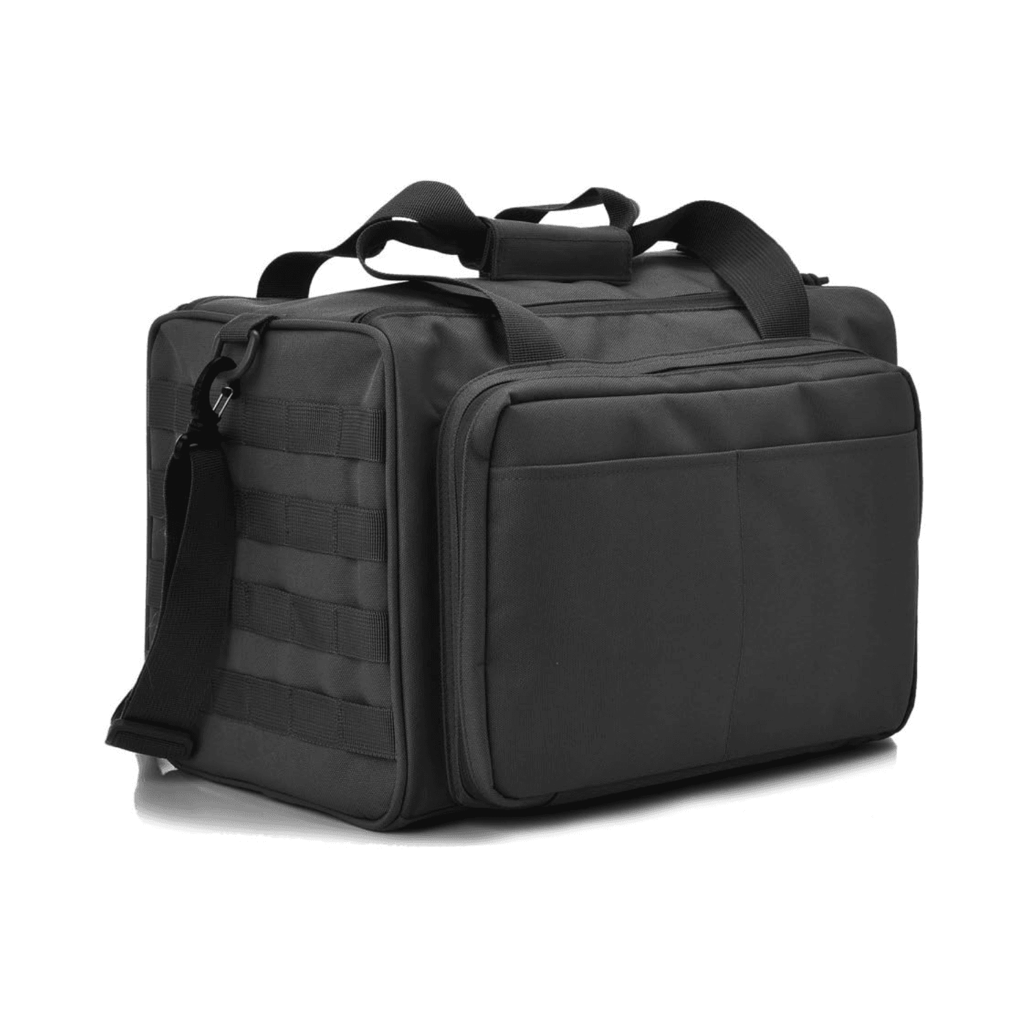 Waffentasche für Kurzwaffen schwarz vorne