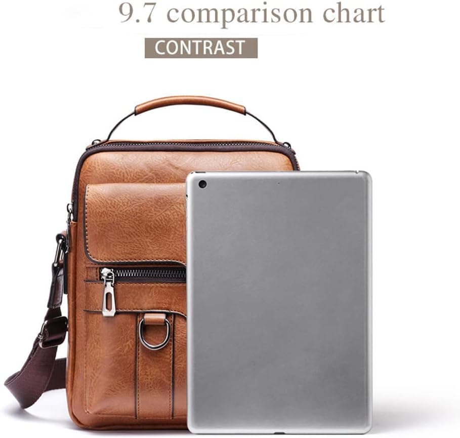 Leder Umhängetasche Herren mit laptop beispiel