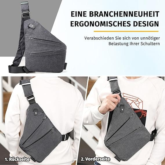 Diebstahlsichere Tasche info seite