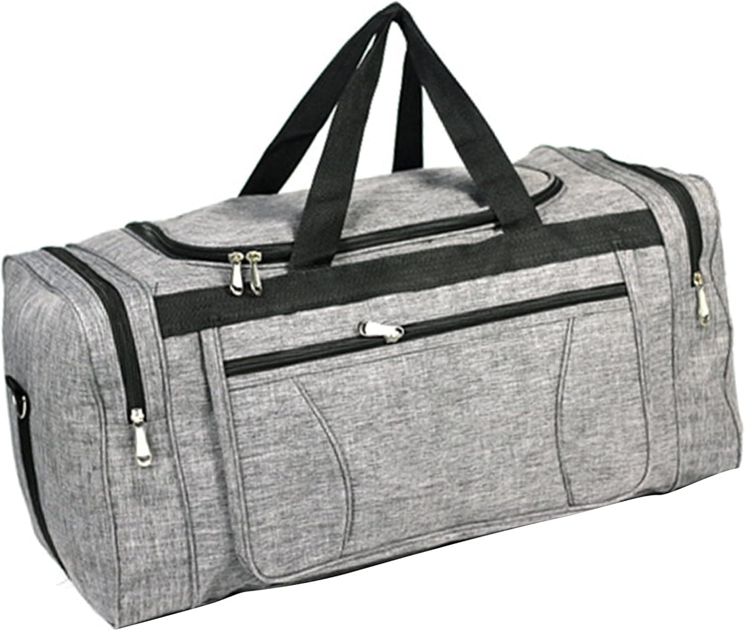 große Reisetasche grau schräg