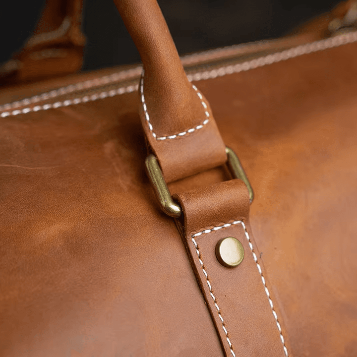 Weekender Herren Leder details oben