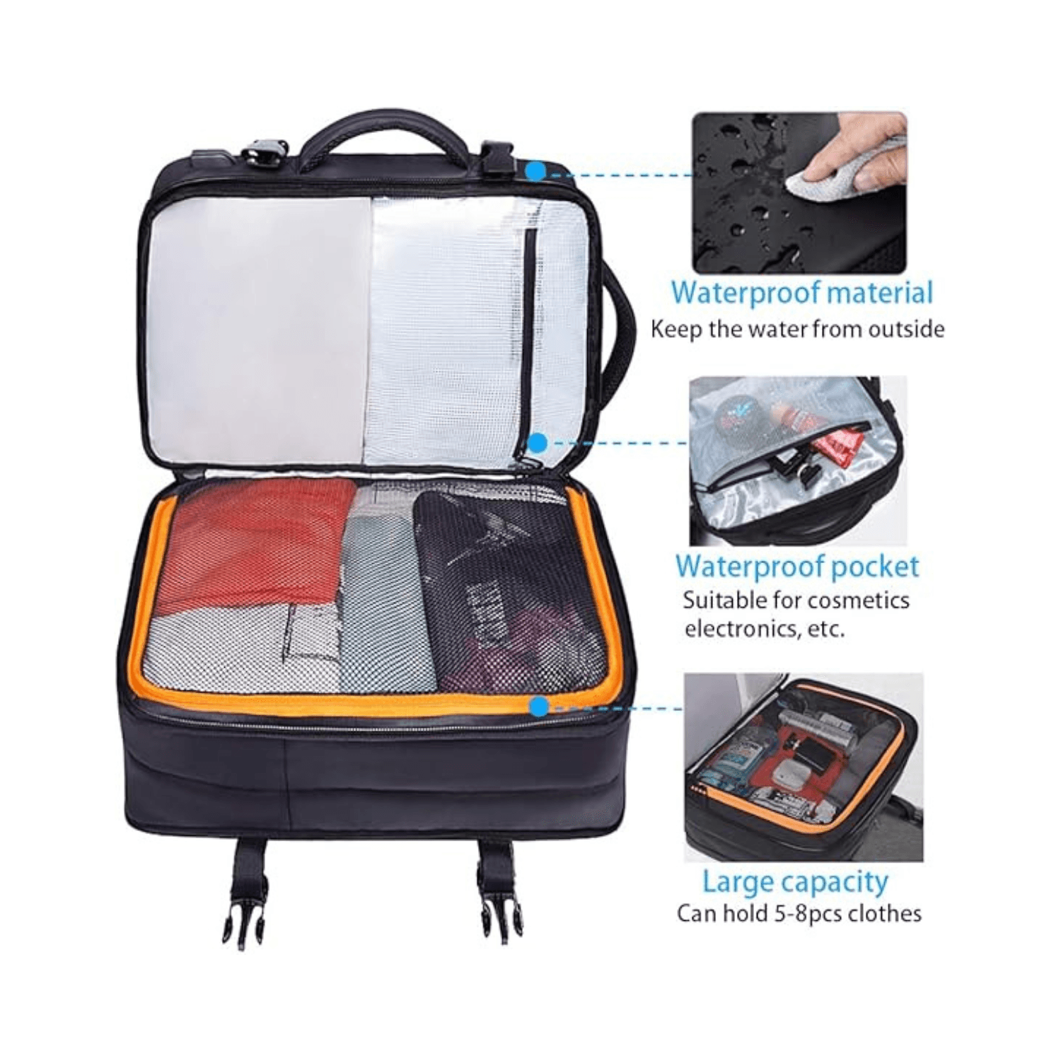 Reiserucksack herren, großer rucksack innrndrite