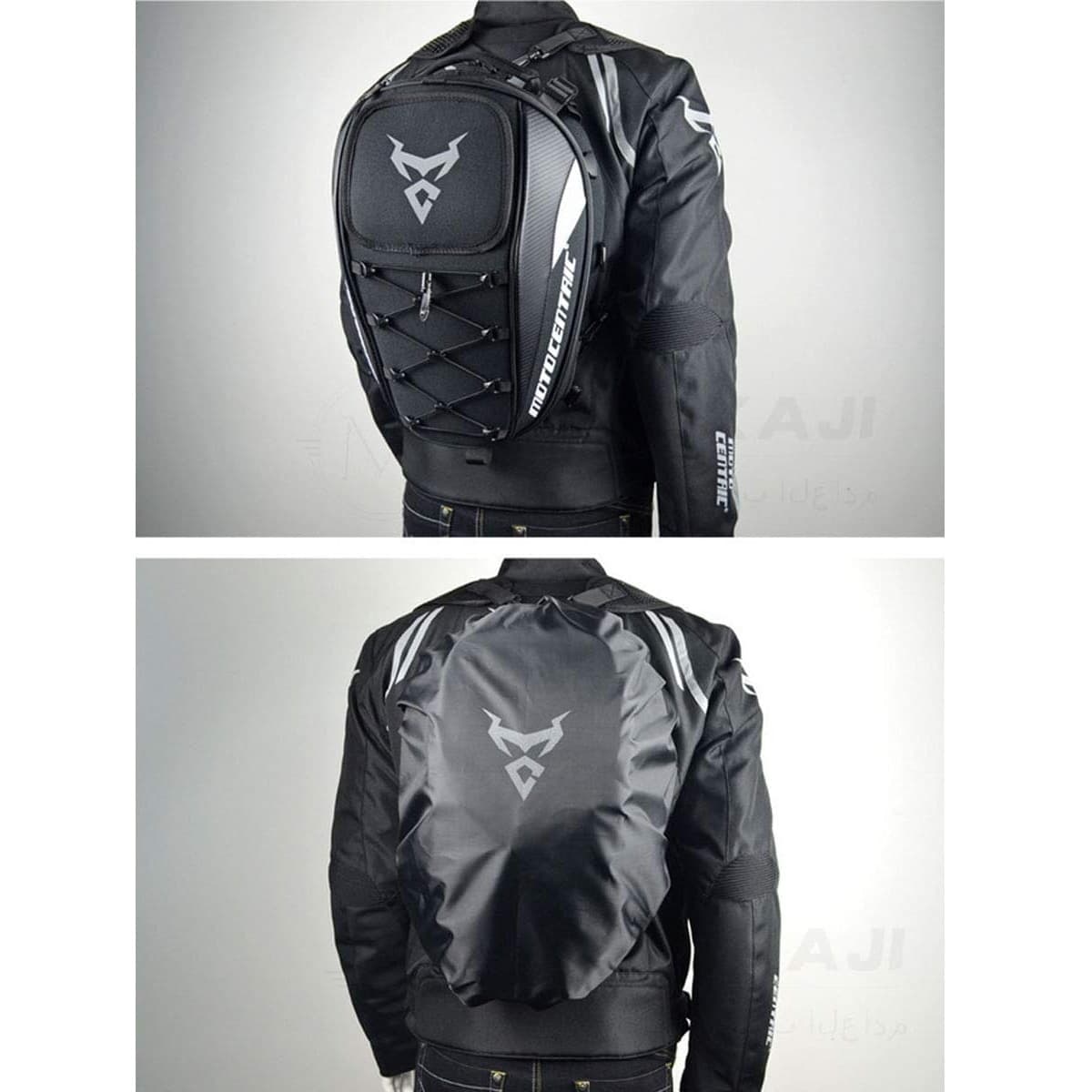 Motorrad Rucksack wasserdicht auf nem rücken