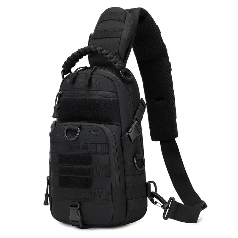Taktischer Sling Rucksack EDC schwarz