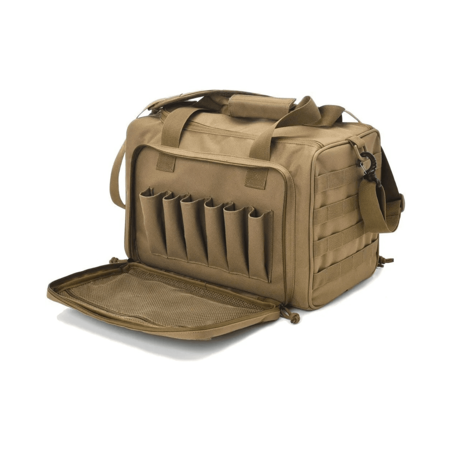 Taktische Schießstandtasche für Kurzwaffen: Deine komplette Ausrüstung sicher & organisiert an einem Ort Bild 0