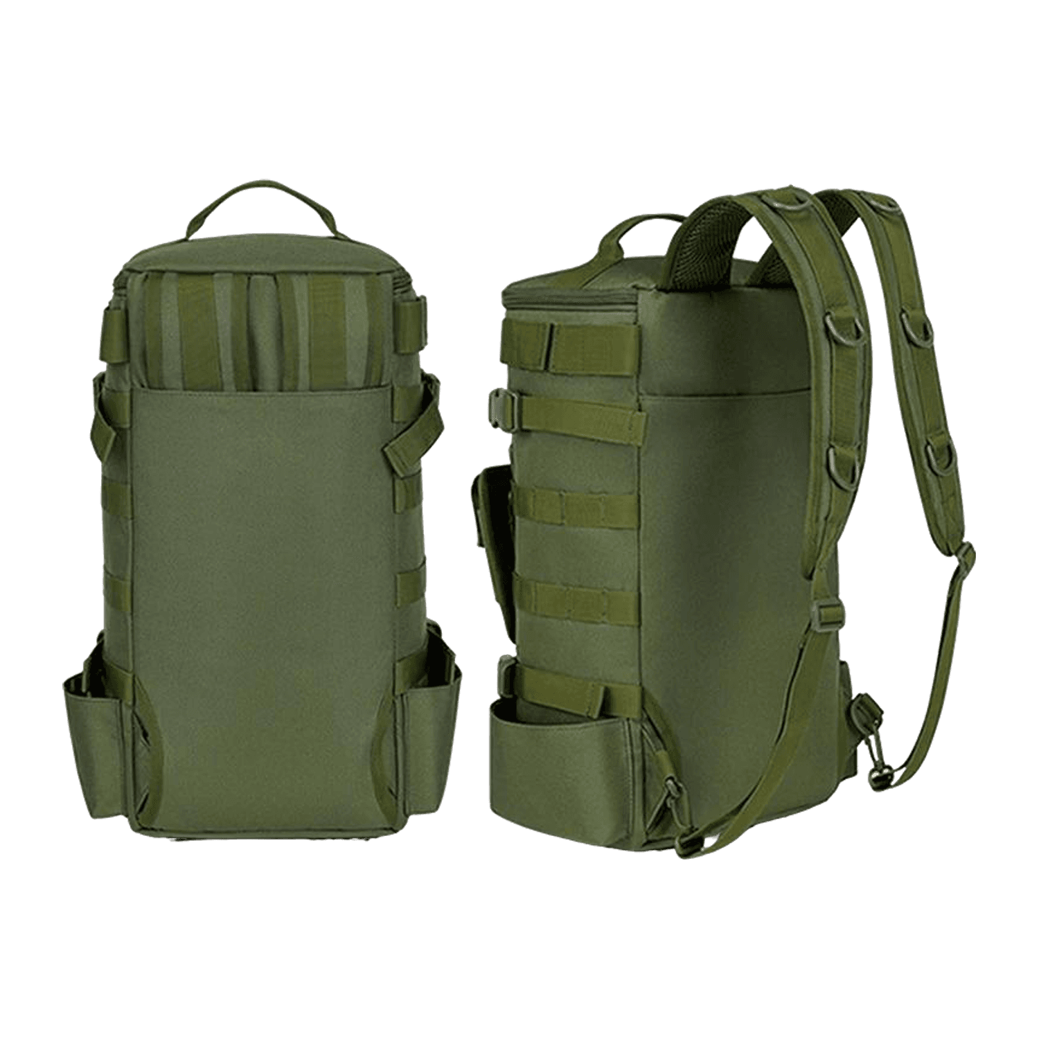 Taktischer Angelrucksack mit Rutenhalter - robuste Ordnung für deine komplette Angelausrüstung