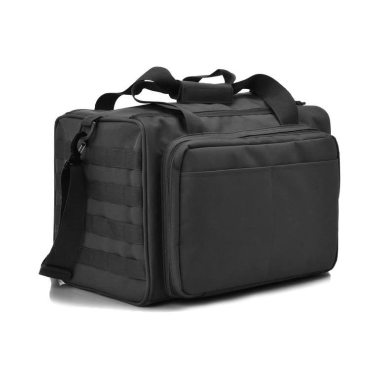 Waffentasche für Kurzwaffen schwarz vorne