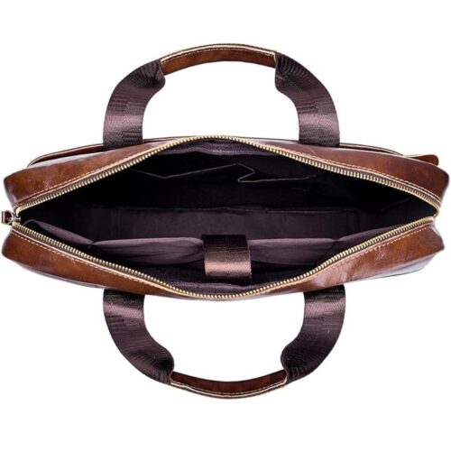 Aktentasche Herren Leder innen