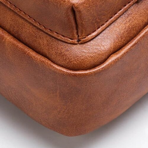 Leder Umhängetasche Herren stoff