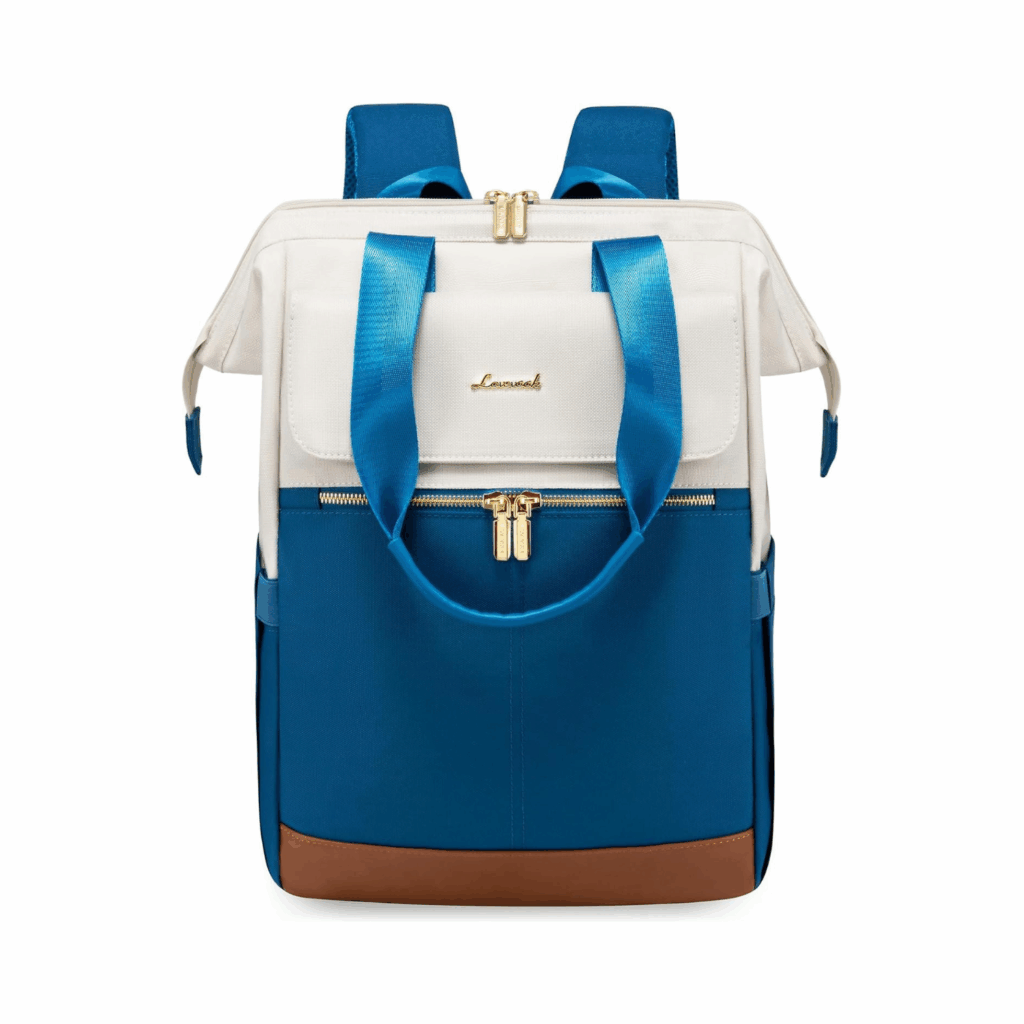 Moderner Rucksack Damen blau