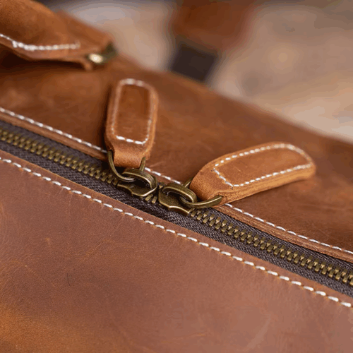 Weekender Herren Leder details verschluss