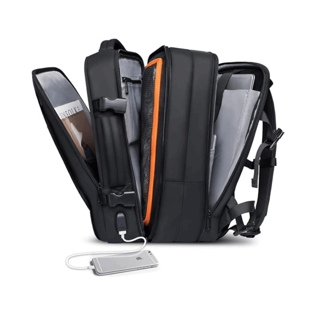 Reiserucksack herren, großer rucksack innen