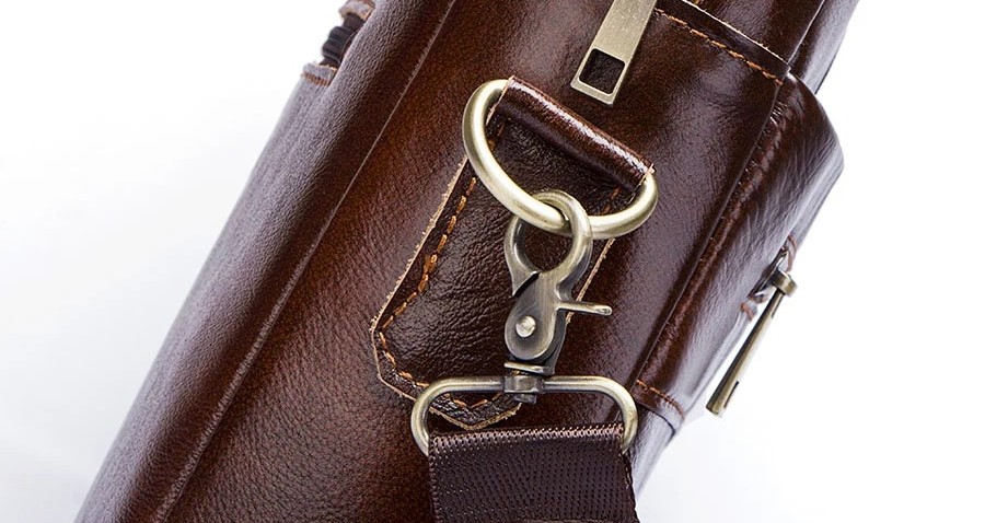 Leder Umhängetasche Herren AUFHÄNGER