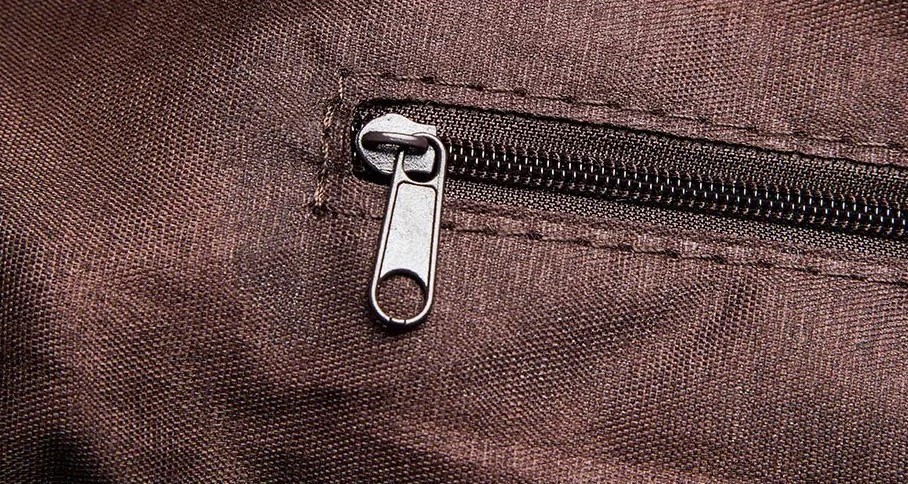 Leder Umhängetasche Herren STOFF UND VERSCHLUSS