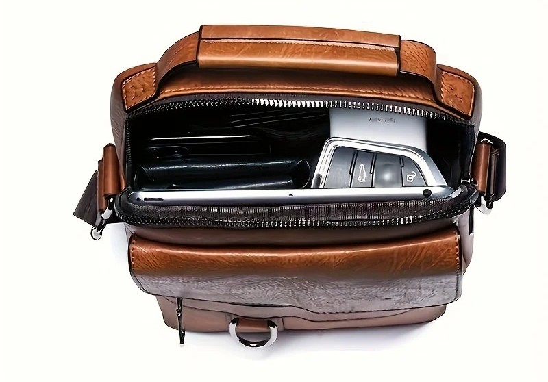 Leder Umhängetasche Herren