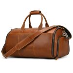 Leder Weekender Herren Damen