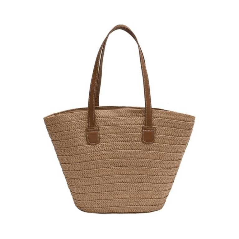 Große strandtasche, Korbtasche Shopper