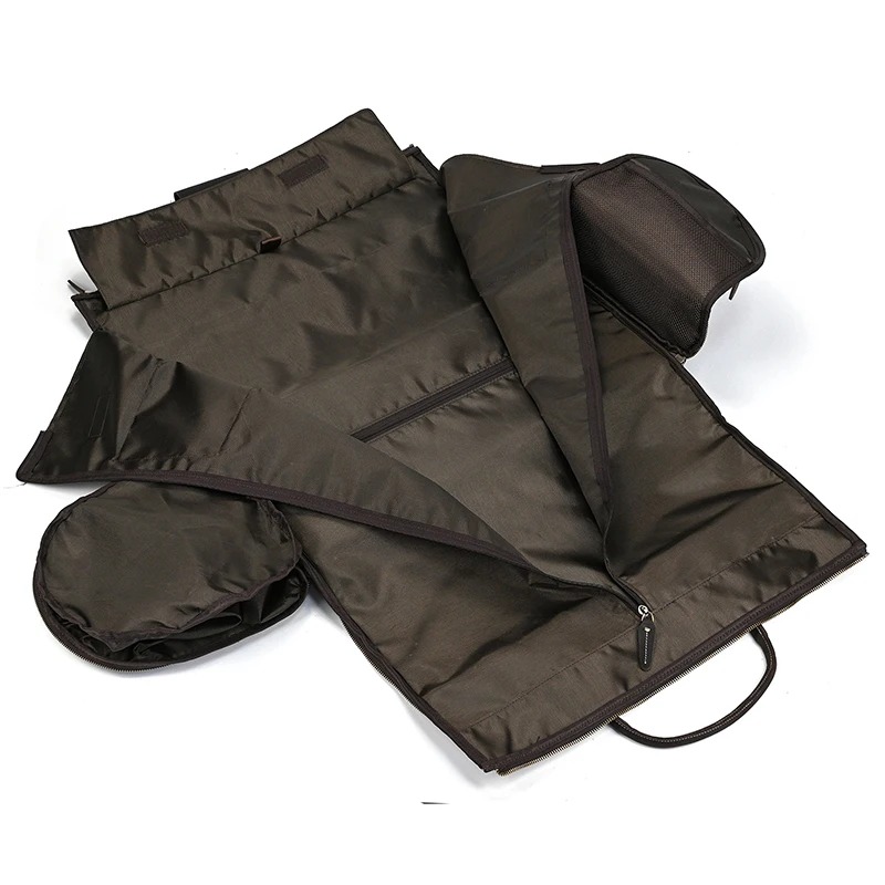 Anzugstasche ausgeklappt seitlich