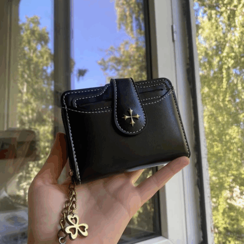 Geldbörse Damen, kleines portemonnaie draußen