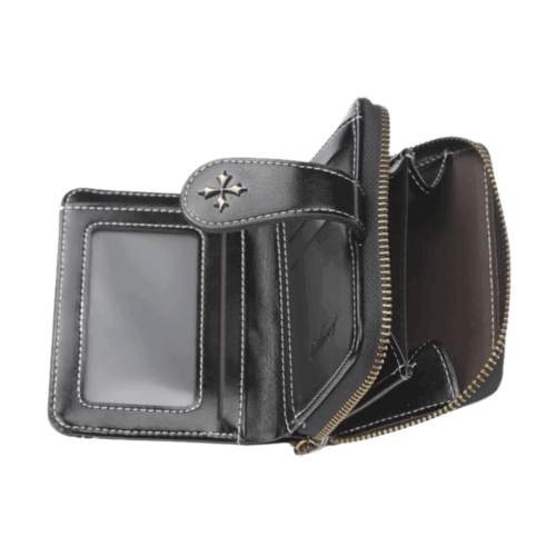 Geldbörse Damen, kleines portemonnaie innen