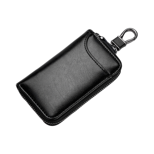 Schlüsseltui aus Leder für Herren Damen, Schlüsselbund