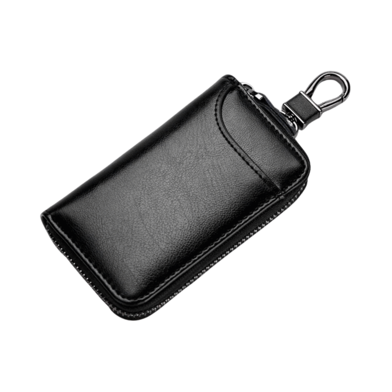 Schlüsseltui aus Leder für Herren Damen, Schlüsselbund