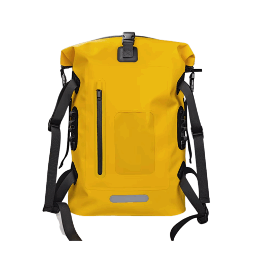 Schwimmrucksack, Rucksack für Schwimmer gelb