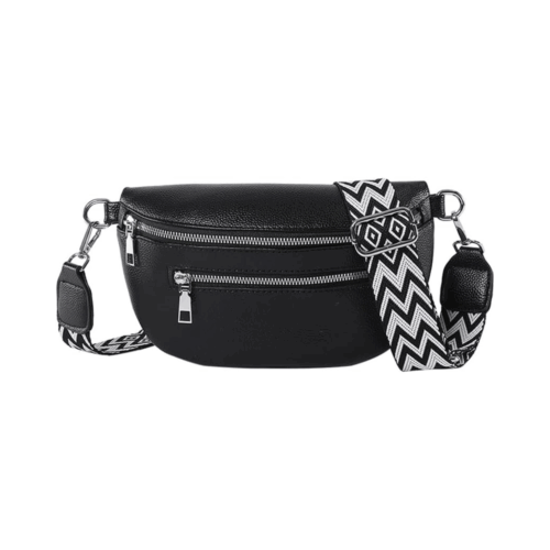 Bauchtasche damen, kleine Gürteltasche Damen Leder