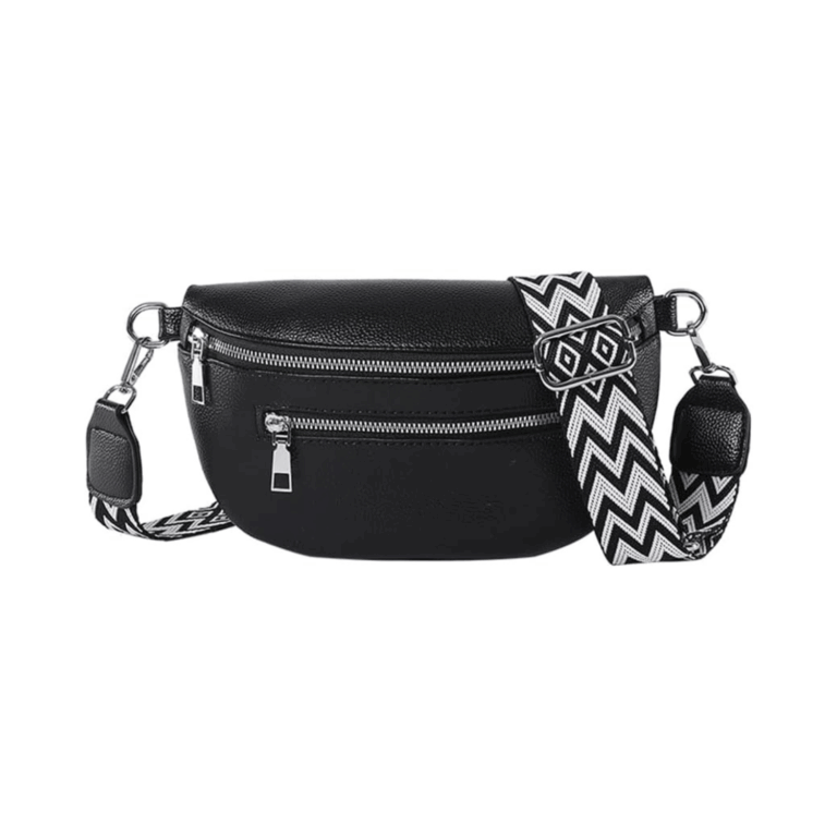 Bauchtasche damen, kleine Gürteltasche Damen Leder