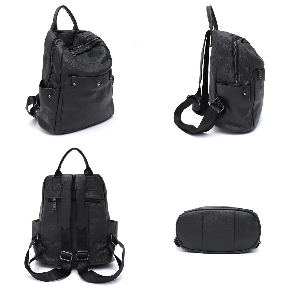 Lederrucksack Damen alle seiten