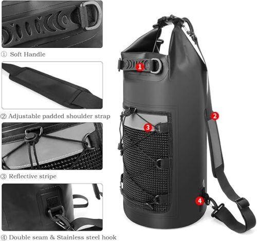 Wasserdichter rucksack, wasserdichte Tasche info