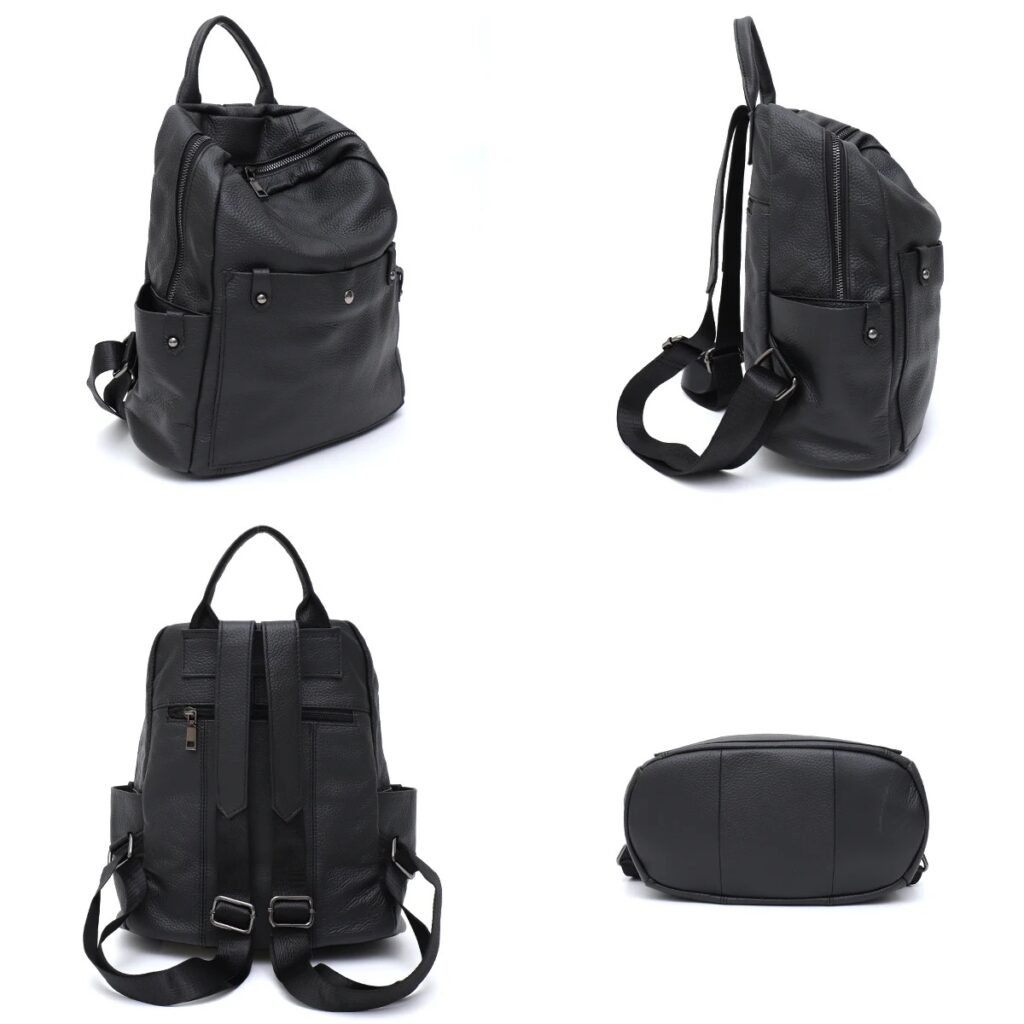 Damen rucksack leder alle seiten