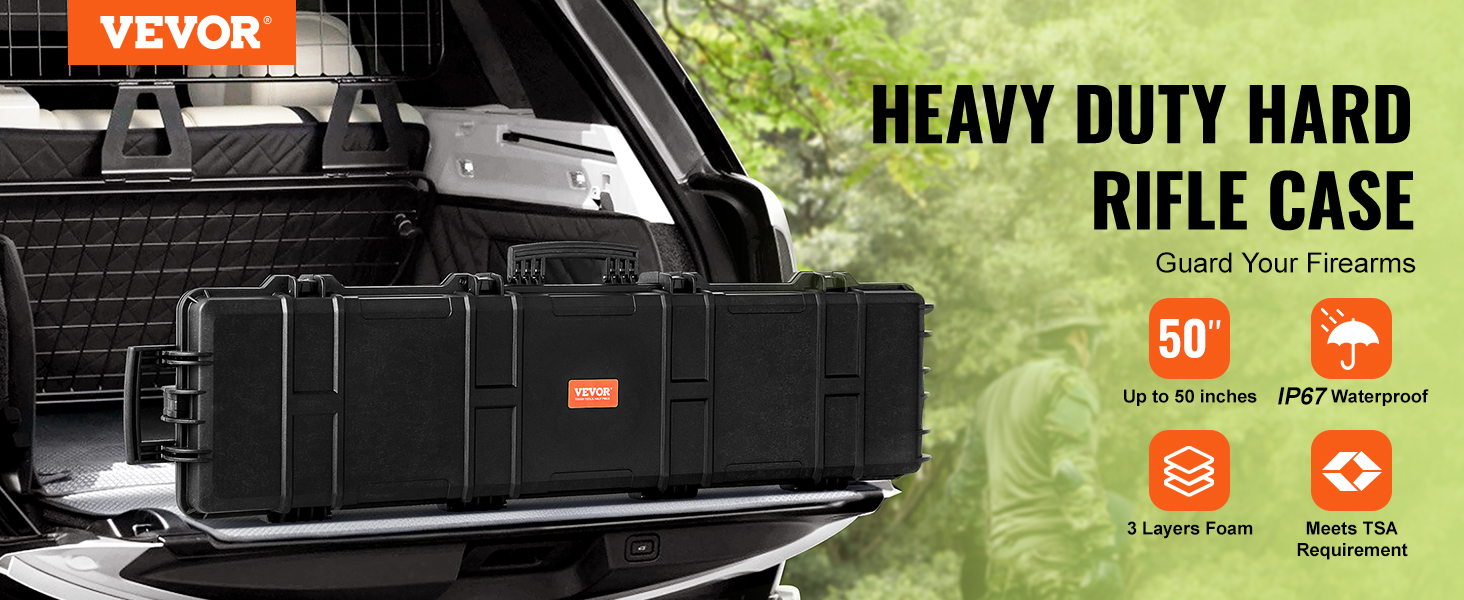 Waffenkoffer Langwaffen 130cm, 120cm & 110cm