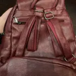 Damen Lederrucksack Bewertungsbild