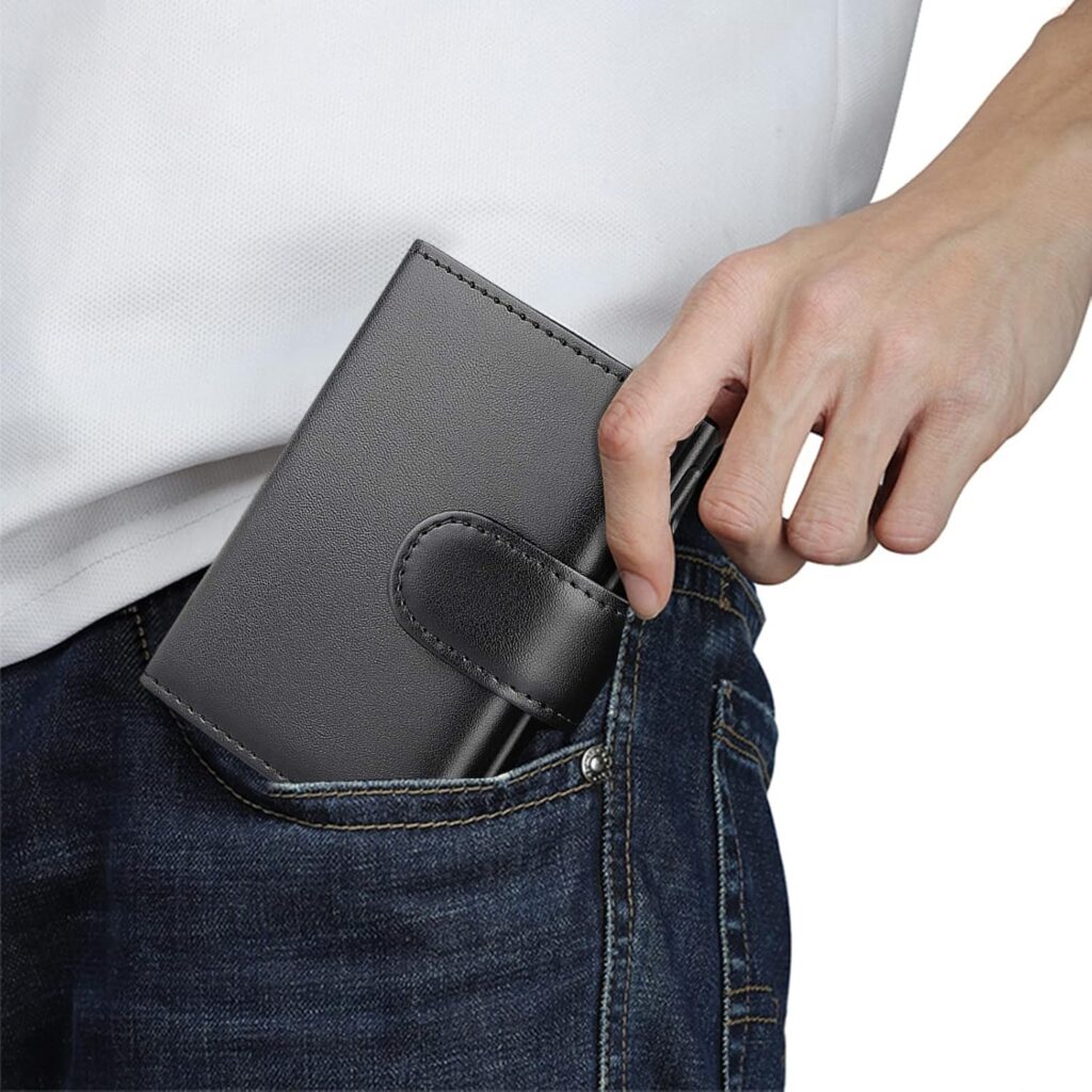 Karten Portemonnaie in der tasche