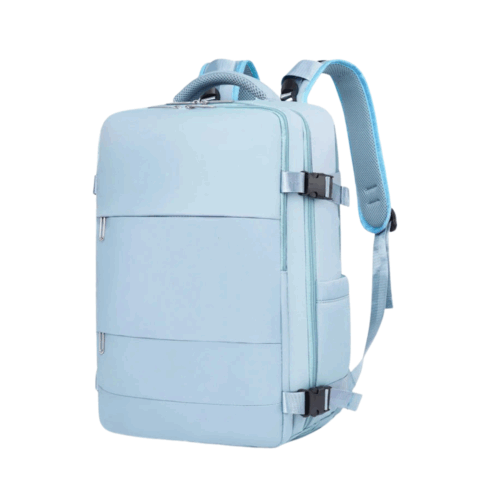 2 in 1 rucksack hand Tasche Damen blau