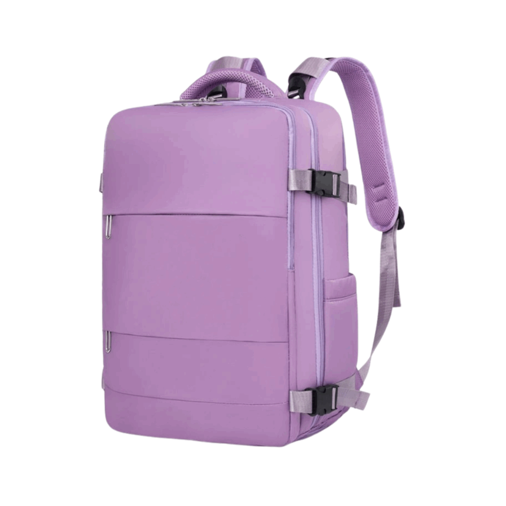 2 in 1 rucksack hand Tasche Damen violett
